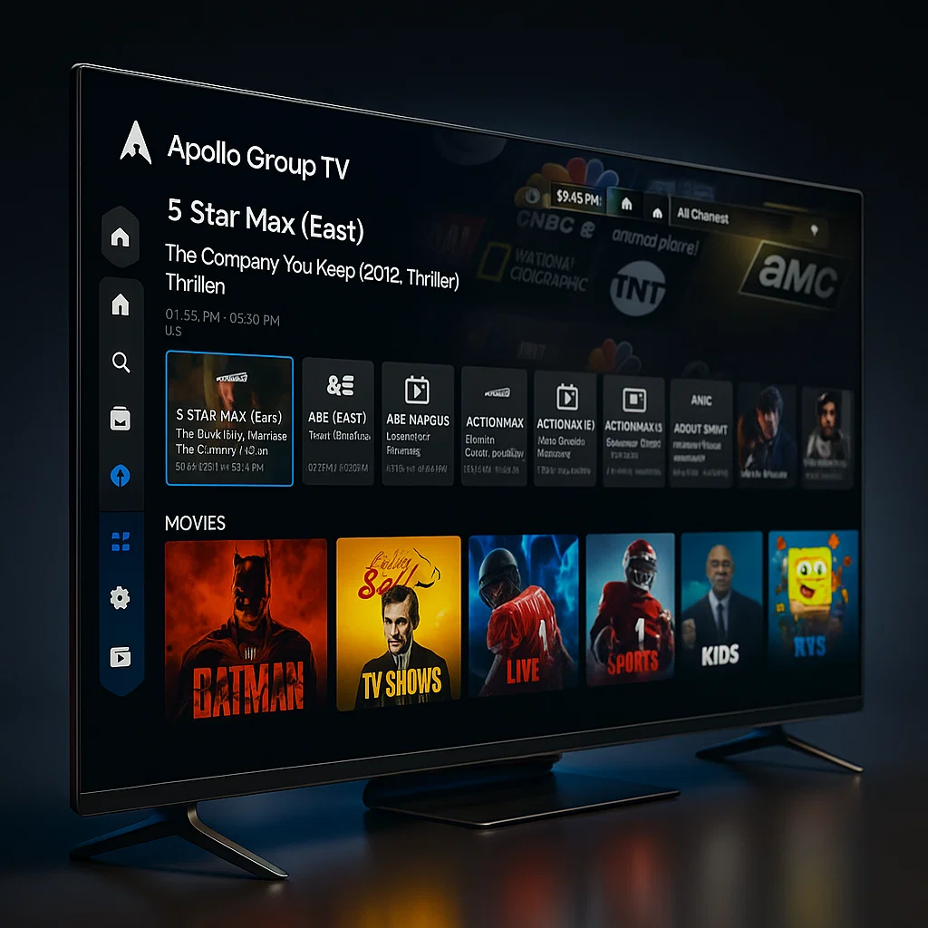 APOLLO GROUP TV APP