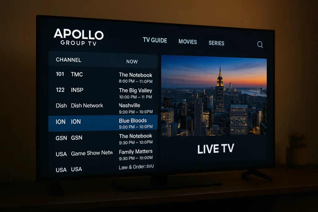 APOLLO GROUP TV